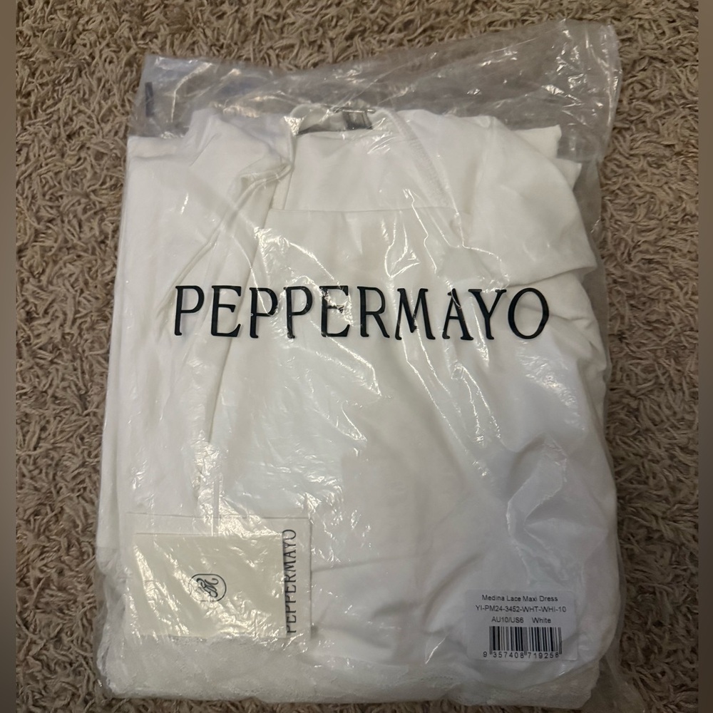 Peppermayo Exclusive - Medina Lace Maxi Dress size 6